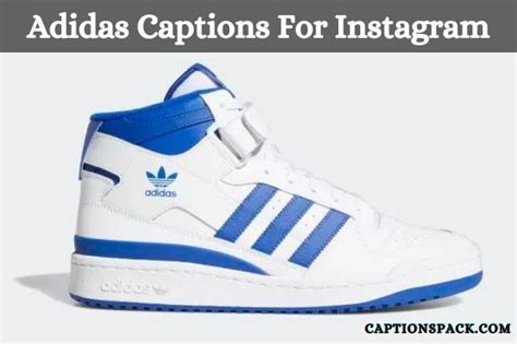 190+ Adidas Captions for Instagram with Quotes.